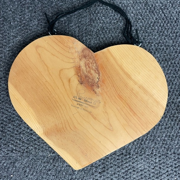 Vtg Halloween Black Cat Pumpkin Folk Art Hand Painted Welcome Wood Sign Mexico - Picture 6 of 6